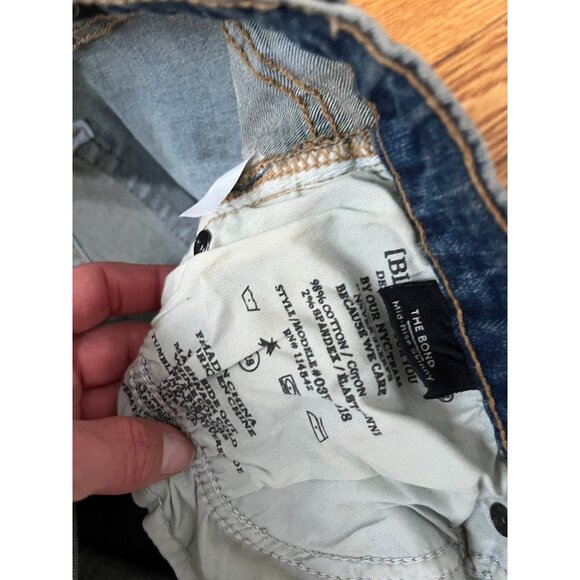 Blank NYC The Bond Jeans Women's Size 28 Skinny Distressed Medium Wash Denim - Picture 4 of 5